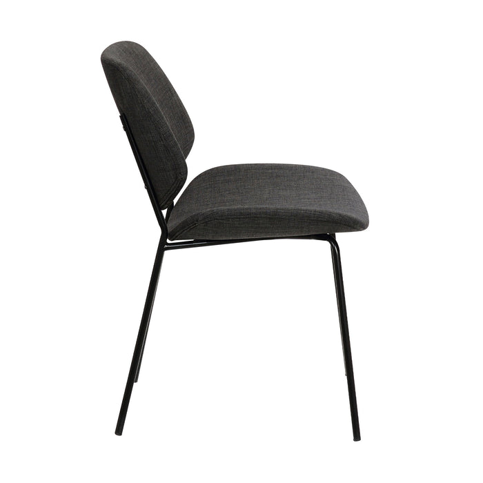 Quest - Dining Accent Chair - Charcoal