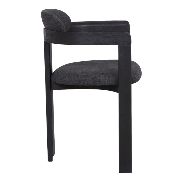 Jazmin - Dining Chair (Set of 2) - Black / Charcoal