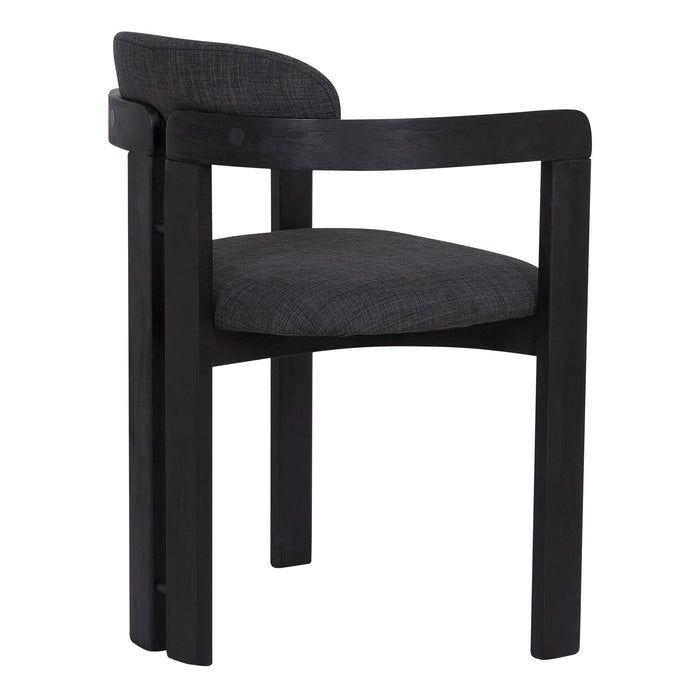 Jazmin - Dining Chair (Set of 2) - Black / Charcoal