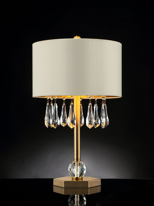 Jemima - Table Lamp - Gold / Ivory Sacramento Furniture Store Furniture store in Sacramento